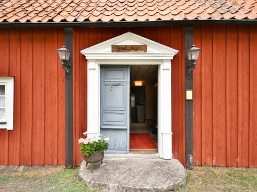 Hembygdsgården i Fågelfors. Foto: Jens Gustafsson.