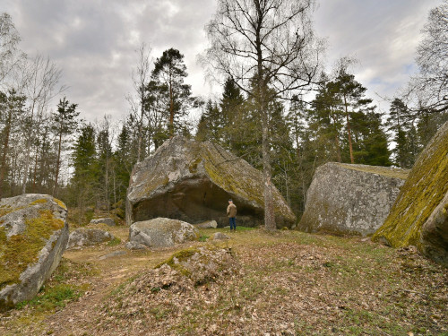 Kyrkstenarna i Berga. Foto: Jens Gustafsson.