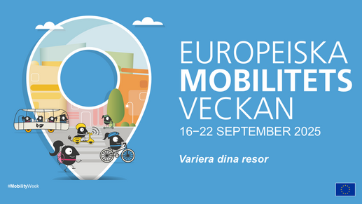 Banner för europeiska mobilitetsveckan